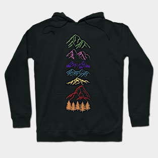 Neon Peaks Hoodie